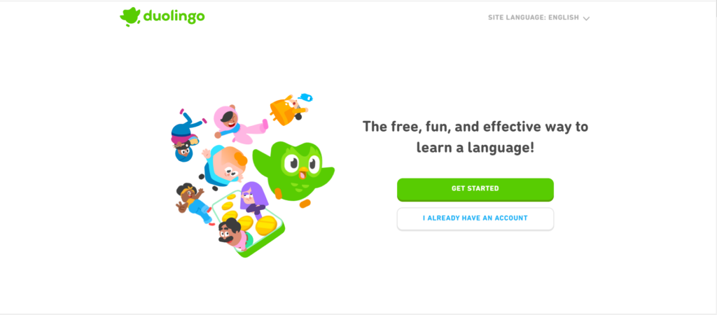 Duolingo ai tool user interface