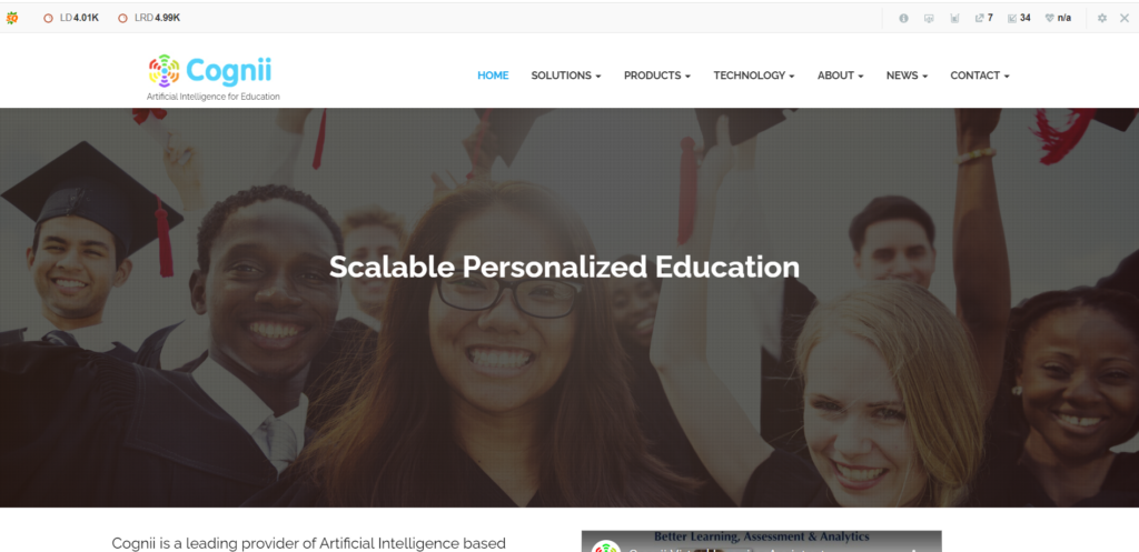 Cognii ai tool for education